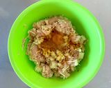 【Diet】えのき入りつくね カレー風味作り方2写真