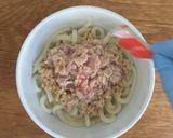火を使わずに！梅ツナ納豆ぶっかけうどん作り方13写真