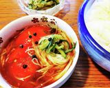 そうめんアレンジ■トマトと旨だれきゅうり作り方5写真