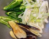夏野菜と食べる♪スタミナすき焼き丼作り方7写真