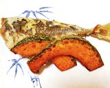鯵の唐揚げ。カボチャのチップス。作り方3写真