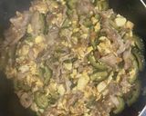 苦味をまろやかに！糀甘酒ゴーヤチャンプル作り方8写真