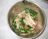 山芋おくら茗荷♪慢性せき疲れに簡単薬膳作り方5写真