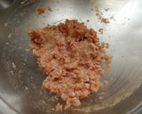 ひき肉と豆腐のふんわり蒸し作り方2写真