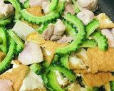 鶏肉＆厚揚げ●はちみつゴーヤーチャンプル作り方2写真