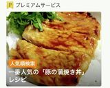 蒲焼きのタレで・豚の蒲焼き丼作り方1写真