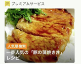 蒲焼きのタレで・豚の蒲焼き丼作り方1写真