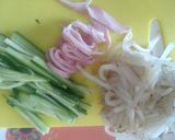 旨辛冷麺風韓国美人★素麺ダイエット作り方3写真
