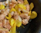 鶏もも肉とパプリカの甘酢炒め作り方8写真
