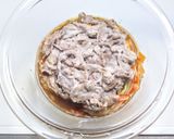 豚こま肉とパック入り野菜でレンジで中華丼作り方4写真
