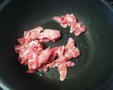 調味料2つ★辛旨豚もやし麺★余った素麺作り方1写真