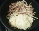 調味料2つ★辛旨豚もやし麺★余った素麺作り方3写真