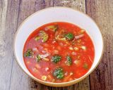 レンジで簡単ミネストローネ風作り方4写真