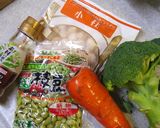 ブロッコリーと小柱のサラダ作り方1写真