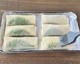 鶏ささみの梅しそチーズ春巻き作り方5写真