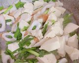 ☆木綿豆腐とちくわのとろみ炒め☆作り方3写真