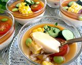 卵なし♡冷たい茶碗蒸し風☆野菜の豆乳寄せ作り方4写真
