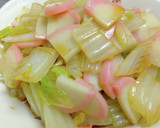 かまぼこと白菜の生姜醤油和え作り方6写真