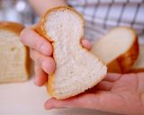 基本の食パン☆パウンド型で作るミニ食パン作り方22写真