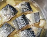 圧力鍋de骨までOKサバ缶水煮風作り方4写真