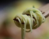 甘くてさっぱり！桃と生ハムの冷製パスタ作り方8写真