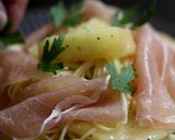 甘くてさっぱり！桃と生ハムの冷製パスタ作り方7写真