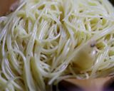 甘くてさっぱり！桃と生ハムの冷製パスタ作り方6写真