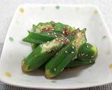 めんつゆで簡単にできるオクラの和え物作り方6写真