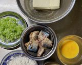 *さば缶の豆腐バーグ*作り方1写真