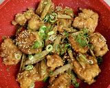 鶏もも肉とごぼうの甘辛炒め♪作り方7写真