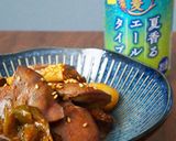 レバーとネギの韓国風炒め作り方4写真