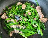 中華風さばニラ玉作り方6写真