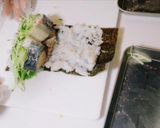 サバ缶水煮風「サバ水煮缶」de簡単巻寿司作り方2写真
