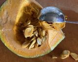 かぼちゃ・豚こま・カレー醤油炒め作り方2写真