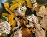 かぼちゃ・豚こま・カレー醤油炒め作り方10写真