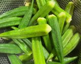 簡単常備菜⑦オクラの塩漬け作り方3写真