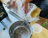 ★☆キャンプ de 塩釜焼き☆★作り方5写真