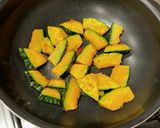 かぼちゃのカレーそぼろあんかけ作り方2写真