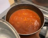 ニューオオクボのパスタでボンゴレロッソ作り方7写真