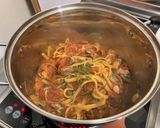 ニューオオクボのパスタでボンゴレロッソ作り方9写真
