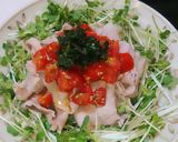 簡単！めちゃうま♪豚バラのトマト冷しゃぶ作り方6写真