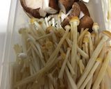 蛸ベーコンきのこ♡夏野菜のガーリック炒め作り方1写真