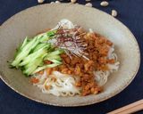 ヴィーガン♪大豆ミートのジャージャー麺風作り方7写真
