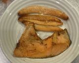余った塩鮭で和風クリームパスタ作り方1写真