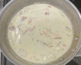 余った塩鮭で和風クリームパスタ作り方5写真