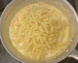 余った塩鮭で和風クリームパスタ作り方7写真