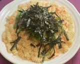 余った塩鮭で和風クリームパスタ作り方9写真