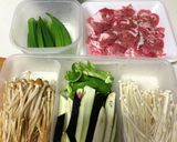 節約＆美味しい♪豚こま肉巻き作り方1写真