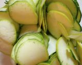 【無限に食べれる】ズッキーニのナムル作り方1写真