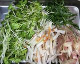 カボス香る香味野菜とちくわの冷製パスタ♫作り方4写真